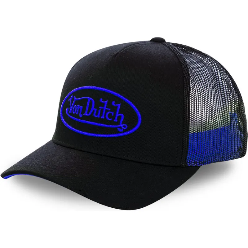 kepure-islenkta-juoda-snapback-neo-blu-von-dutch