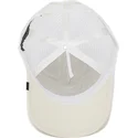 biala-czapka-trucker-z-pszczola-queen-bee-od-goorin-bros