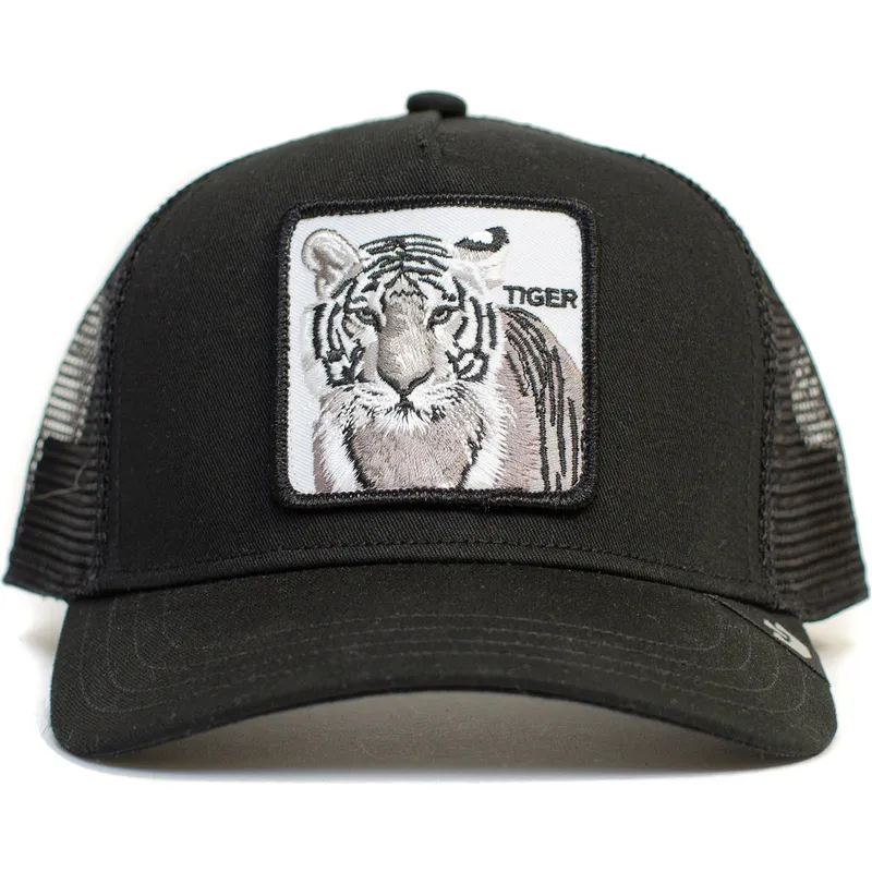 czapka-trucker-czarna-tygrys-silver-tiger-od-goorin-bros