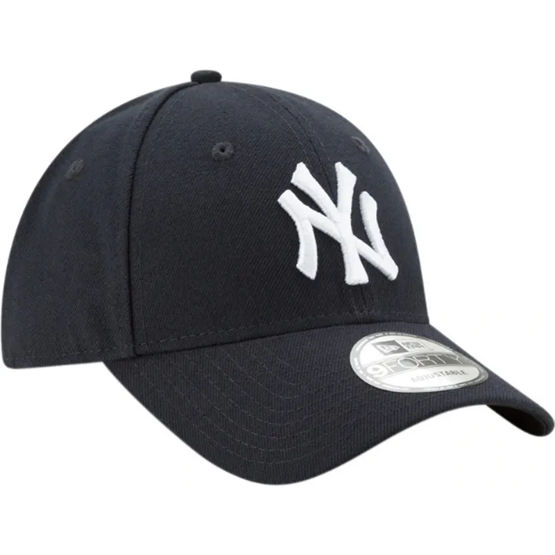 kepure-islenkta-tamsiai-melyna-reguliuojamas-9forty-the-league-new-york-yankees-mlb-new-era