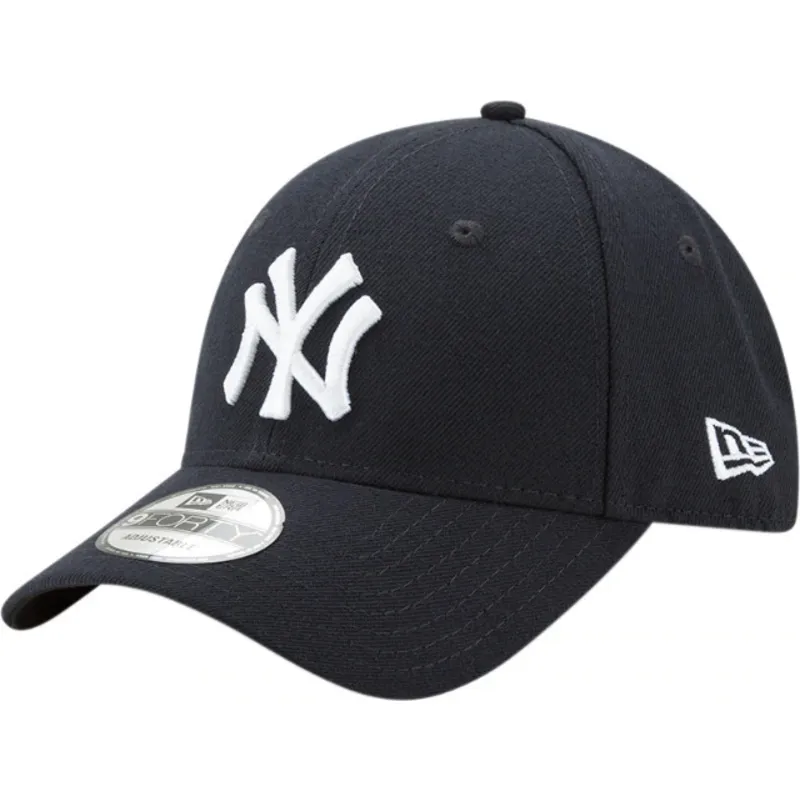 kepure-islenkta-tamsiai-melyna-reguliuojamas-9forty-the-league-new-york-yankees-mlb-new-era