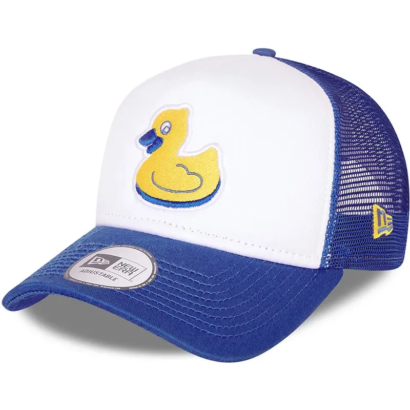 kepure-islenkta-balta-snapback-a-frame-akron-rubberducks-milb-new-era