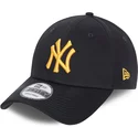 kepure-islenkta-tamsiai-melyna-reguliuojamas-dorado-9forty-league-essential-new-york-yankees-mlb-new-era