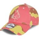 kepure-islenkta-kamufliazas-reguliuojamas-rosa-rosa-9forty-los-angeles-dodgers-mlb-new-era