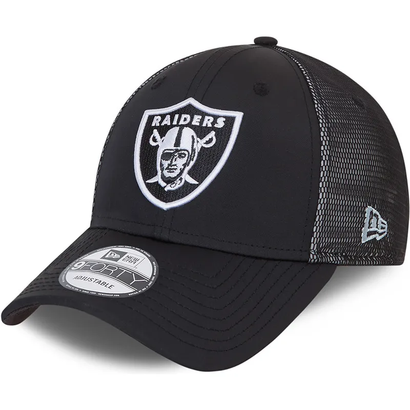 kepure-islenkta-juoda-reguliuojamas-9forty-mesh-underlay-las-vegas-raiders-nfl-new-era