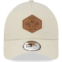 kepure-islenkta-vilkikas-pilka-snapback-a-frame-9forty-heritage-patch-new-era