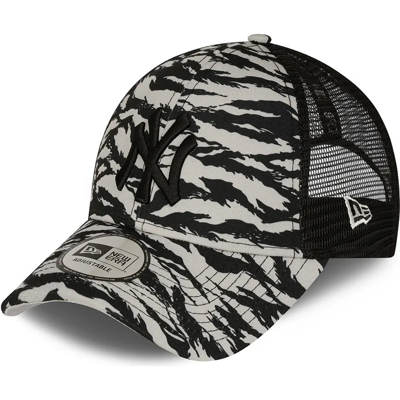 kepure-islenkta-pilka-snapback-9forty-tiger-print-new-york-yankees-mlb-new-era