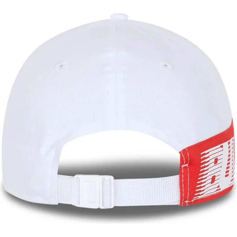 kepure-islenkta-balta-reguliuojamas-9forty-side-mark-chicago-bulls-nba-new-era