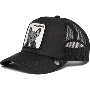 Kepurė išlenkta juoda snapback Frenchie The Farm Goorin Bros.