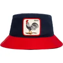 kibirai-tamsiai-melyna-cock-americana-the-farm-goorin-bros