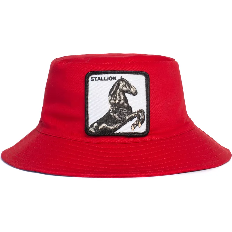 bucket-czerwony-kon-stallion-i-m-a-little-hoarse-the-farm-od-goorin-bros