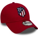 kepure-islenkta-raudona-reguliuojamas-9forty-essential-atletico-atletico-de-madrid-lfp-new-era