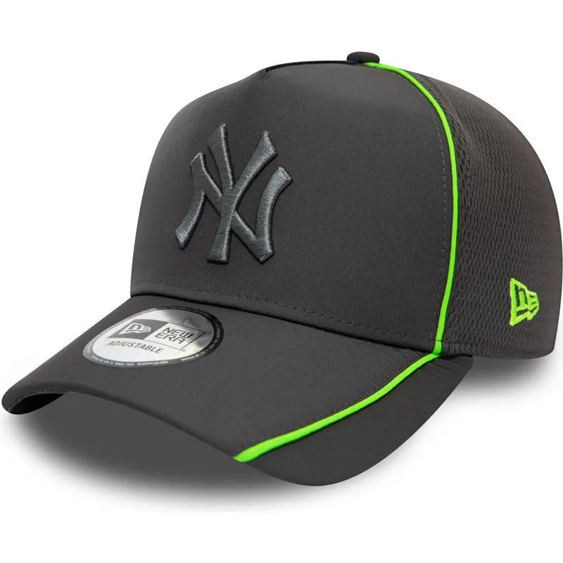 kepure-islenkta-pilka-snapback-feather-pipe-a-frame-new-york-yankees-mlb-new-era