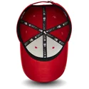 czerwona-zakrzywiona-czapka-z-regulacja-z-czarnym-logo-9forty-league-essential-new-york-yankees-mlb-od-new-era