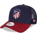 kepure-islenkta-melyna-snapback-rubber-a-frame-atletico-atletico-de-madrid-lfp-new-era