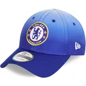 kepure-islenkta-melyna-reguliuojamas-9forty-fade-chelsea-football-club-premier-league-new-era