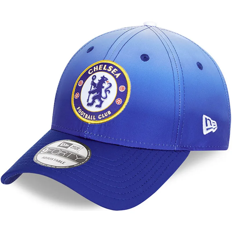 kepure-islenkta-melyna-reguliuojamas-9forty-fade-chelsea-football-club-premier-league-new-era