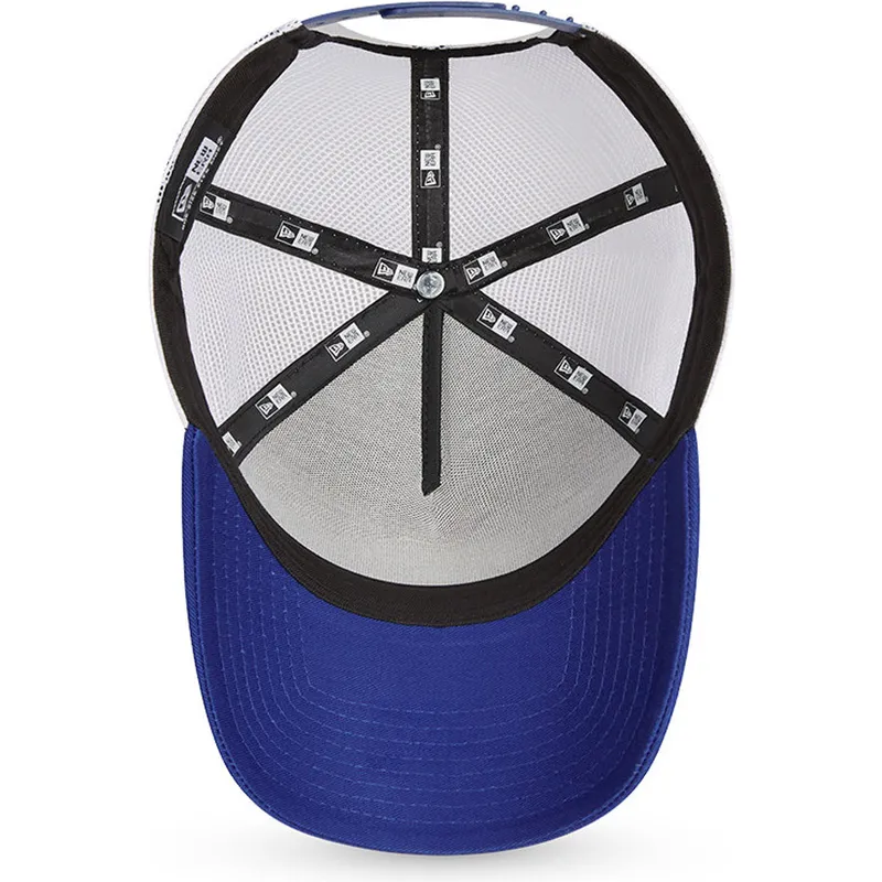 kepure-islenkta-melyna-snapback-cotton-a-frame-chelsea-football-club-premier-league-new-era