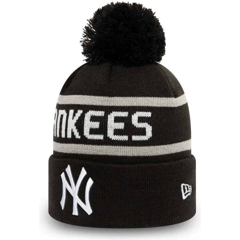 kepure-su-bumbulu-juoda-cuff-knit-jake-new-york-yankees-mlb-new-era