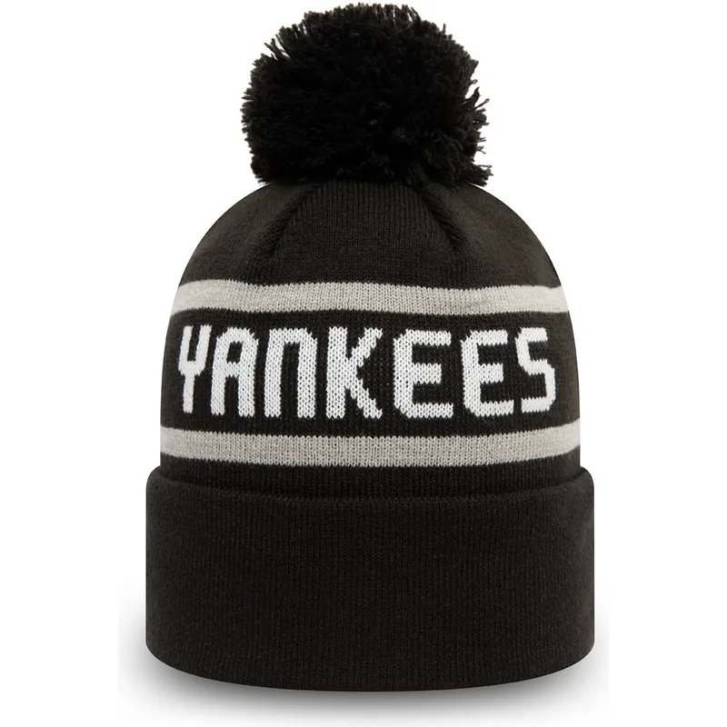 kepure-su-bumbulu-juoda-cuff-knit-jake-new-york-yankees-mlb-new-era