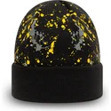 kepure-juoda-vaikams-cuff-knit-paint-splat-new-era