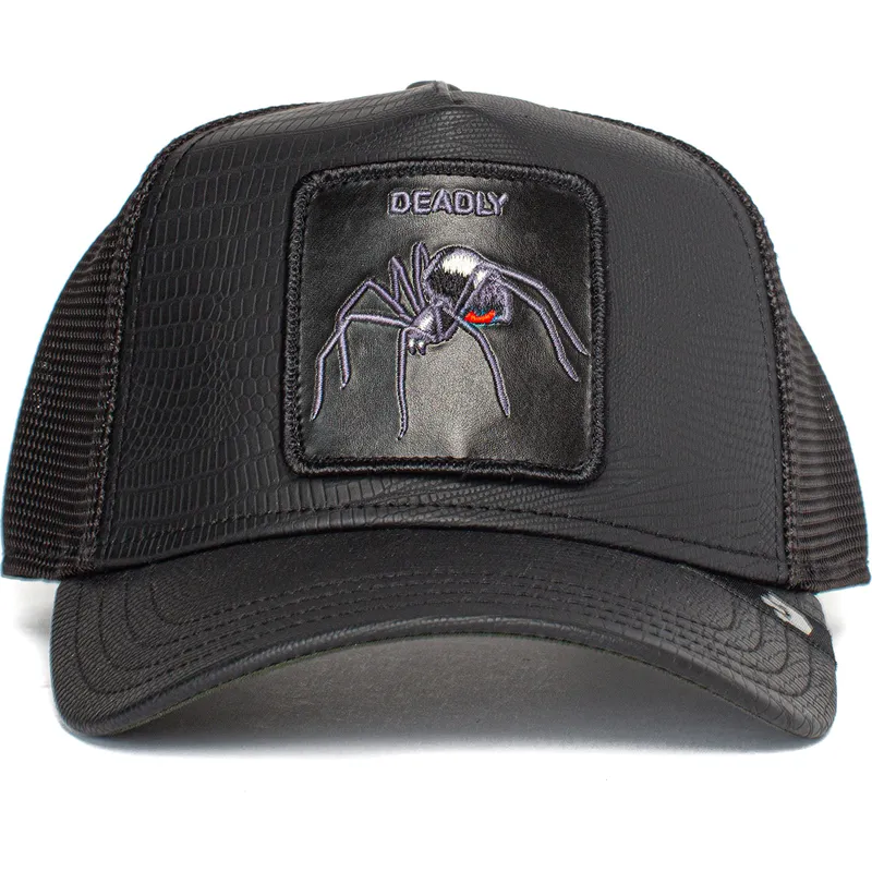 kepure-islenkta-juoda-snapback-deadly-encounter-the-farm-goorin-bros