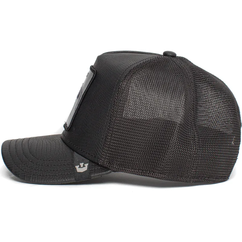 kepure-islenkta-juoda-snapback-deadly-encounter-the-farm-goorin-bros