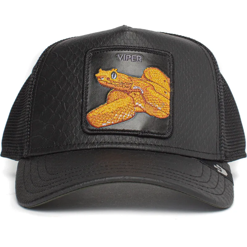 kepure-islenkta-juoda-snapback-night-viper-the-farm-goorin-bros