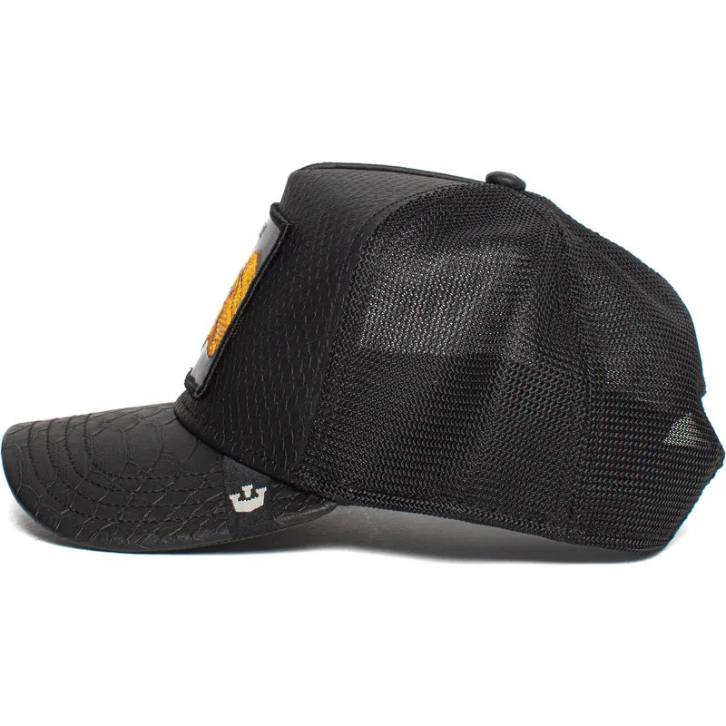kepure-islenkta-juoda-snapback-night-viper-the-farm-goorin-bros