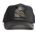 kepure-islenkta-juoda-snapback-oh-snap-leaping-lizards-the-farm-goorin-bros