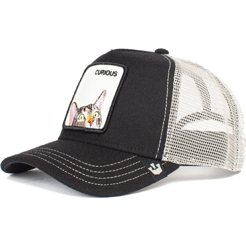 kepure-islenkta-juoda-snapback-curious-peek-a-boo-the-farm-goorin-bros