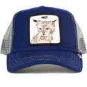 kepure-islenkta-melyna-snapback-wet-clean-cat-the-farm-goorin-bros