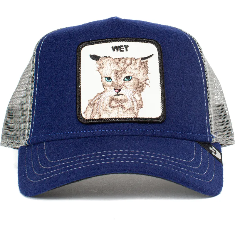 kepure-islenkta-melyna-snapback-wet-clean-cat-the-farm-goorin-bros