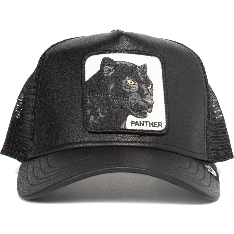 kepure-islenkta-juoda-snapback-panther-truth-will-prevail-the-farm-goorin-bros