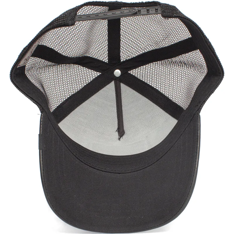 kepure-islenkta-juoda-snapback-panther-truth-will-prevail-the-farm-goorin-bros