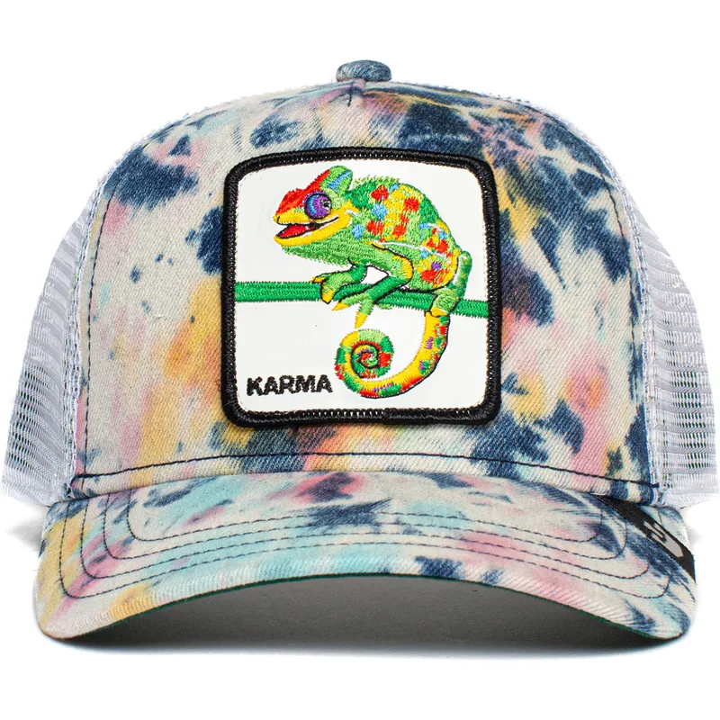 kepure-islenkta-balta-snapback-karma-culture-chameleon-the-farm-goorin-bros