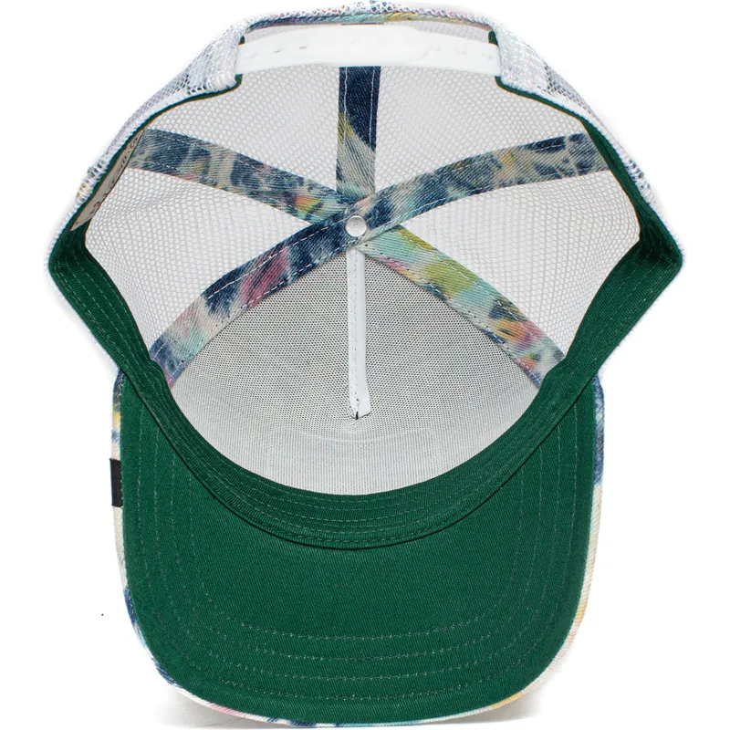 kepure-islenkta-balta-snapback-karma-culture-chameleon-the-farm-goorin-bros