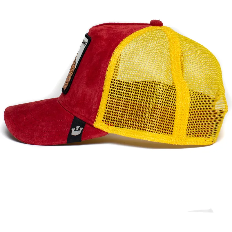 kepure-islenkta-raudona-snapback-flaming-hot-cheetah-the-farm-goorin-bros kepure-islenkta-raudona-snapback-flaming-hot-cheetah-the-farm-goorin-bros