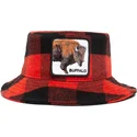 czapka-czerwono-czarna-buffalo-i-m-a-little-hoarse-the-farm-od-goorin-bros