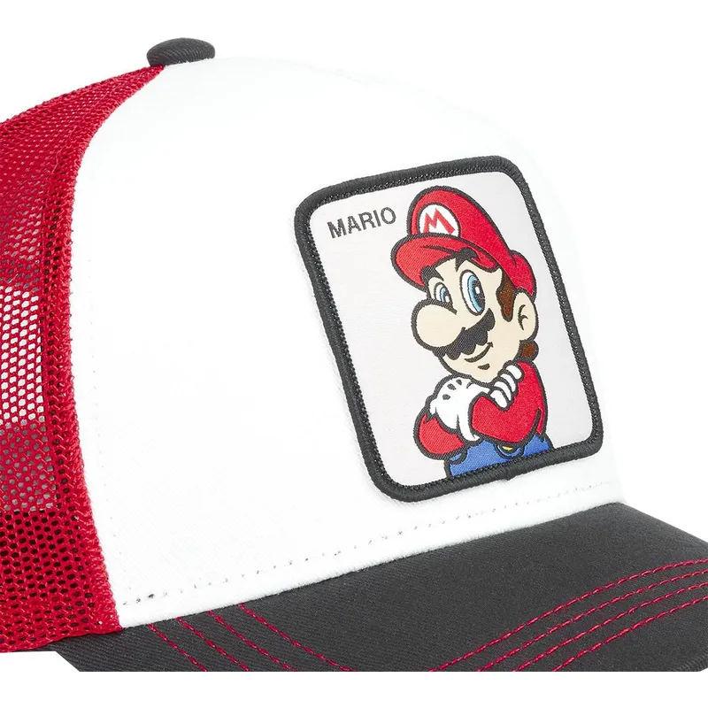 kepure-islenkta-vilkikas-balta-snapback-mario-smb-mar-super-mario-bros-mario-super-mario-bros-capslab