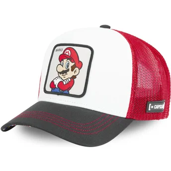 Cap išlenkta white snapback Mario Super Mario Bros. Capslab