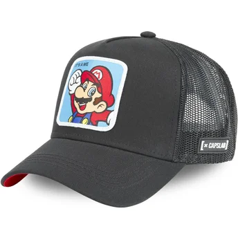 czapka-trucker-czarna-mario-cla2-super-mario-bros-od-capslab