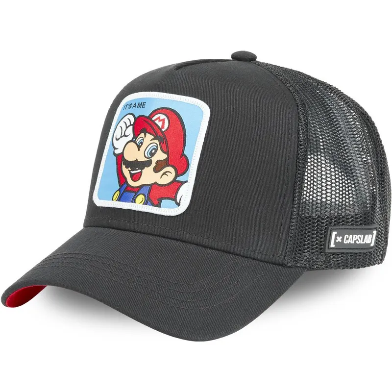 kepure-islenkta-juoda-snapback-cla2-bros-mario-super-mario-bros-capslab