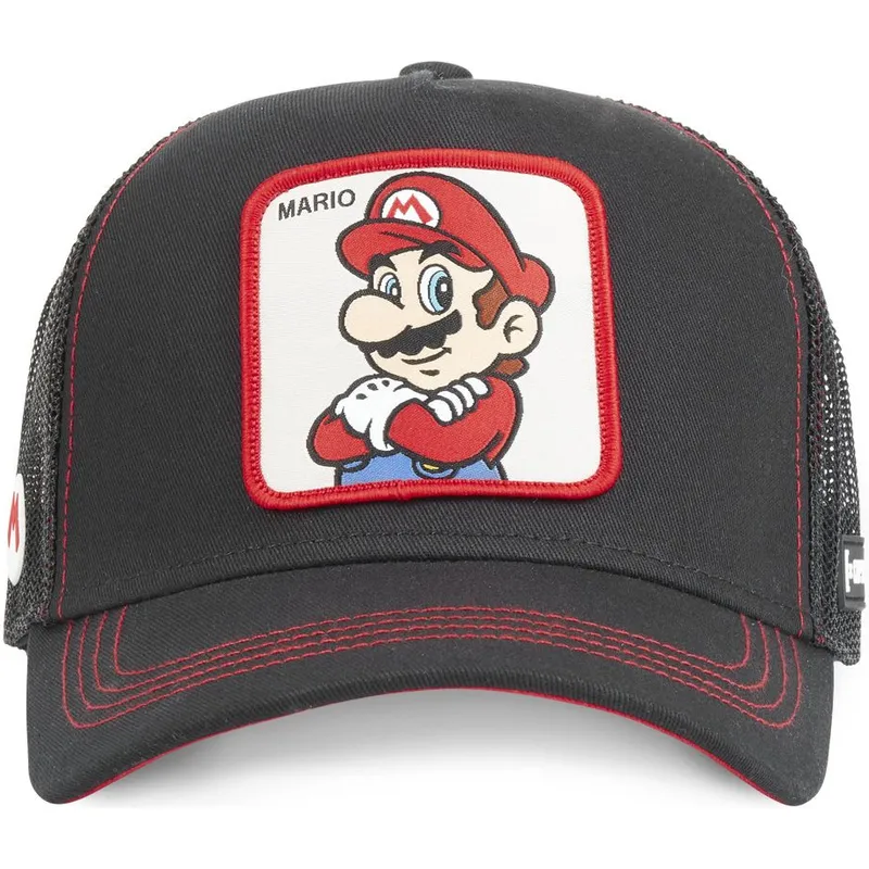kepure-islenkta-juoda-snapback-smb-mar2-bros-mario-super-mario-bros-capslab