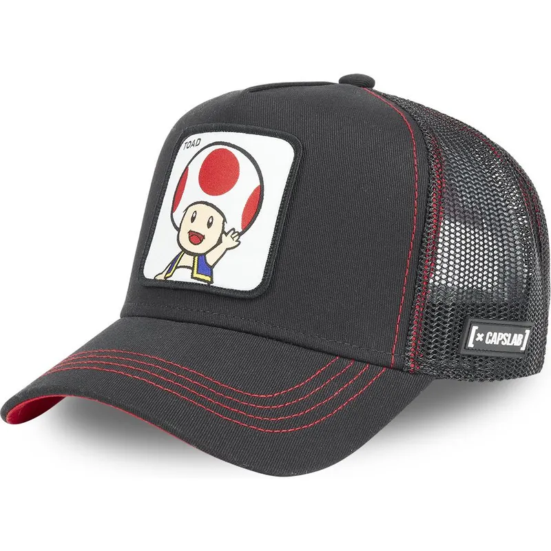 kepure-islenkta-juoda-snapback-toa2-bros-toad-super-mario-bros-capslab