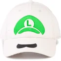 difuzed-curved-brim-luigi-icon-super-mario-bros-white-snapback-cap