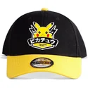 czarna-i-zolta-zakrzywiona-czapka-snapback-pikachu-olympics-pokemon-od-difuzed