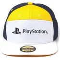 biala-zolta-i-granatowa-regulowana-czapka-z-daszkiem-playstation-sony-od-difuzed