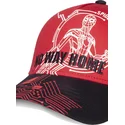 kepure-islenkta-raudona-snapback-no-way-home-difuzed