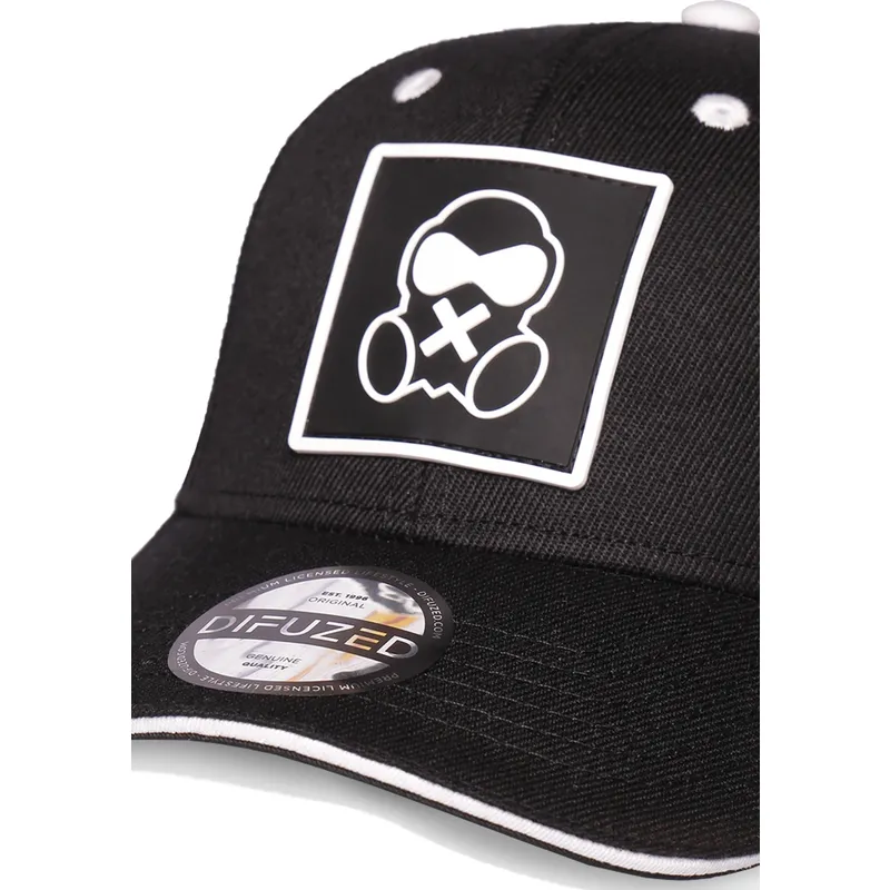 kepure-islenkta-juoda-snapback-icon-difuzed